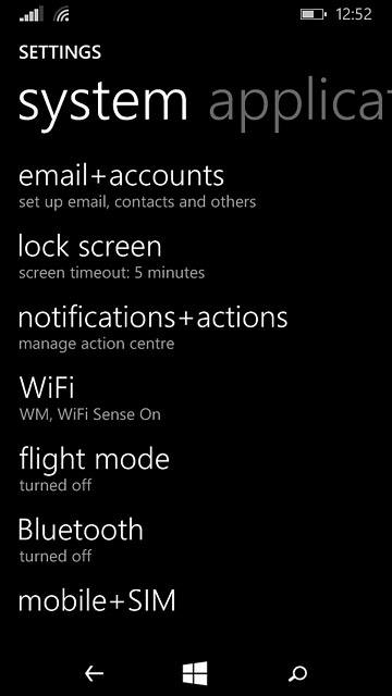 Press mobile+SIM.