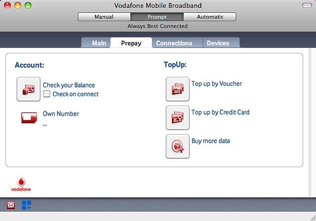 Click Prepay.