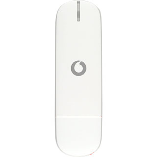 Turn the front of your USB modem towards you.Slide the cover upwards and remove it.