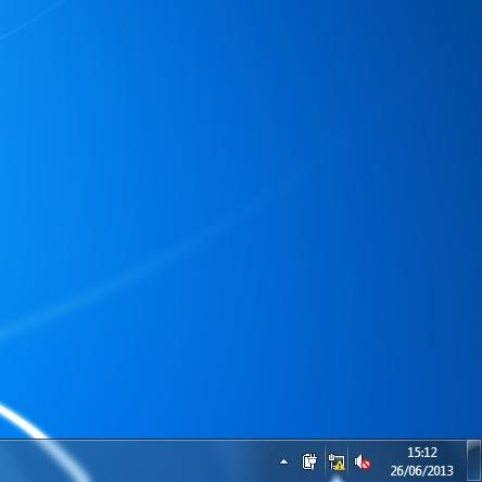 Do the following in Windows:Click the network icon.