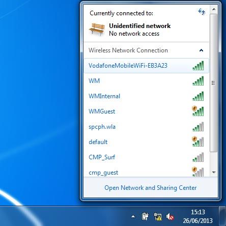 Highlight the name of your Wi-Fi hotspot and click Connect.