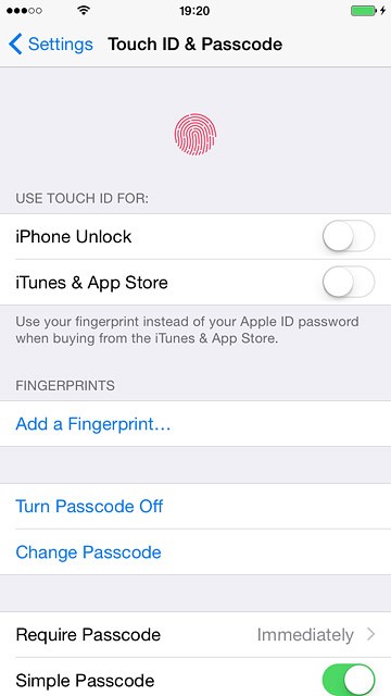 Key in a phone lock code of your own choice.Key in the same phone lock code again.Press Require Passcode.