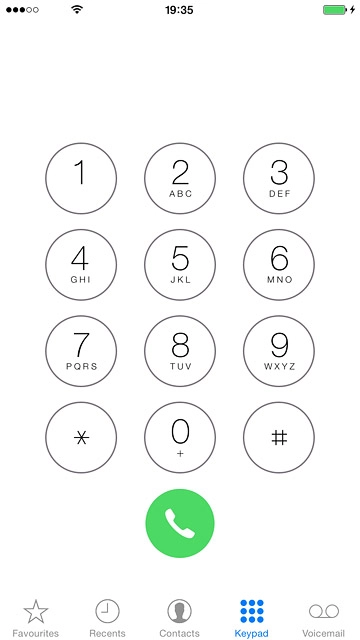 Press Keypad.