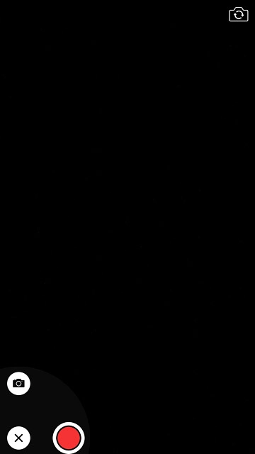 Press the take picture icon.The picture is sent immediately.