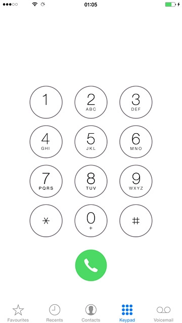 Key in ##002# and press the call icon.