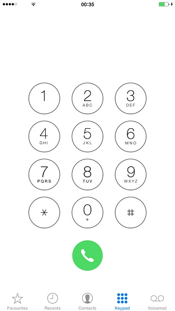 Press Keypad.
