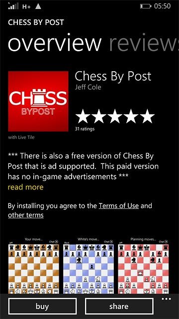 To buy an app:Press buy.