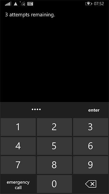 Key in your PIN2 and press enter.