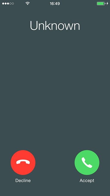If the screen lock is turned off:Press Accept.