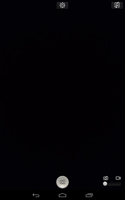 If the camera is turned on:Press the video recorder icon.