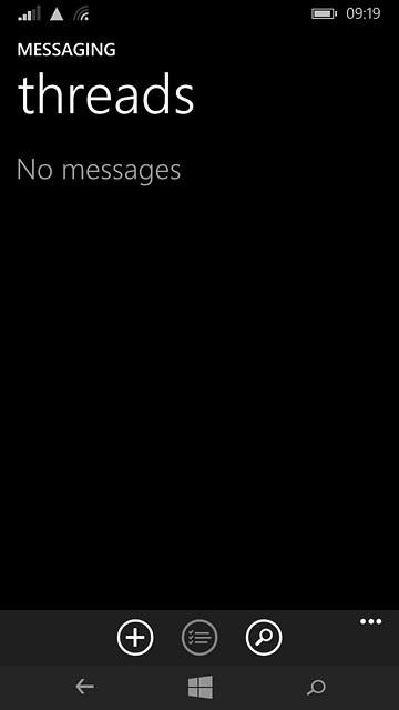 Press the dots in the bottom right corner of the display.