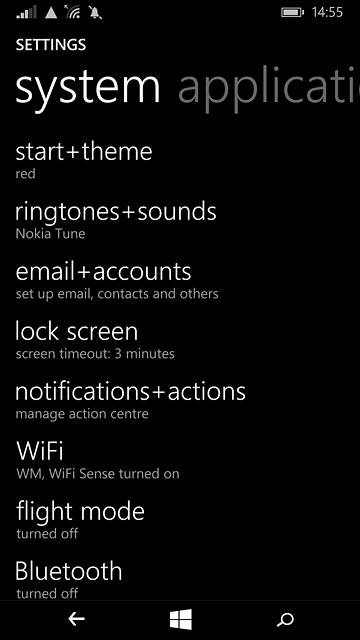 Press lock screen.