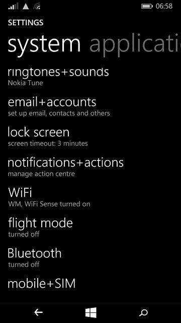 Press mobile+SIM.