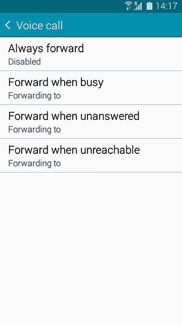 Forward when busy