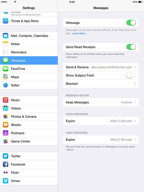 If you're asked to log on, log on with your Apple ID.Press the indicator next to 