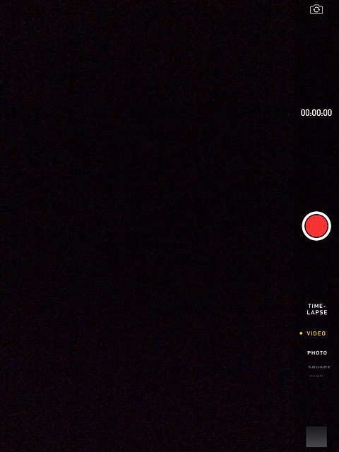 Press the record icon to start the video recorder.