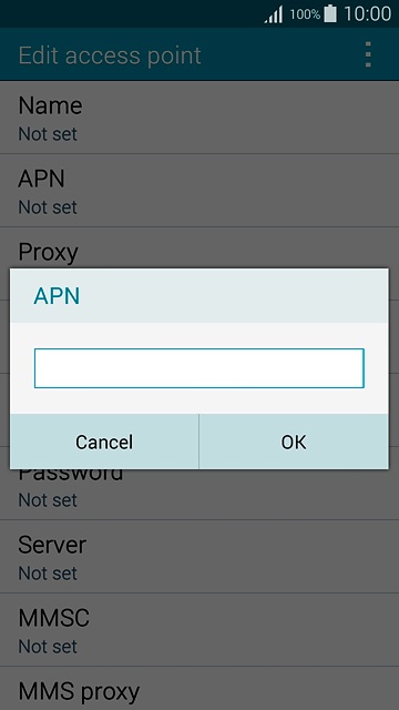 Press OK.