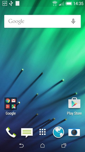 Press the camera icon.