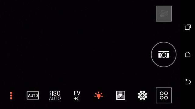 Press the home icon to return to the home screen.