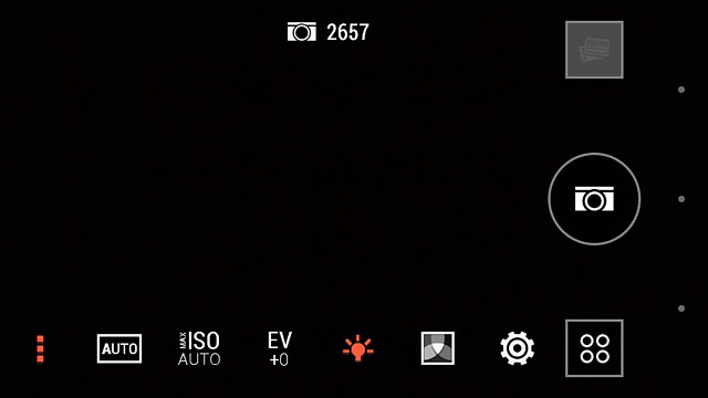 Press the settings icon.