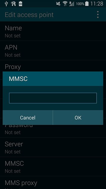 Key in http://www.vodafone.ie/mms and press OK.
