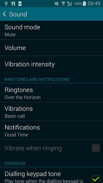 Press Ringtones.