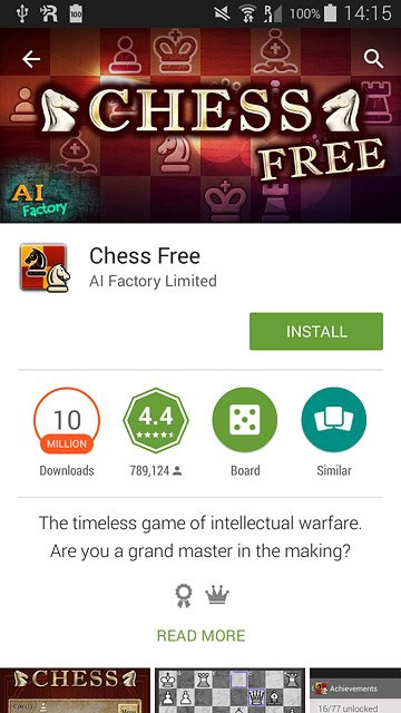 To install a free app:Press INSTALL.
