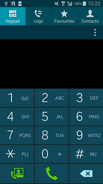 Press Keypad.