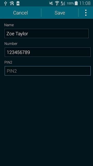 Press PIN2 and key in your PIN2 (default is 1111).