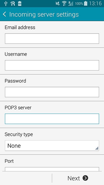 Press the drop down list below 