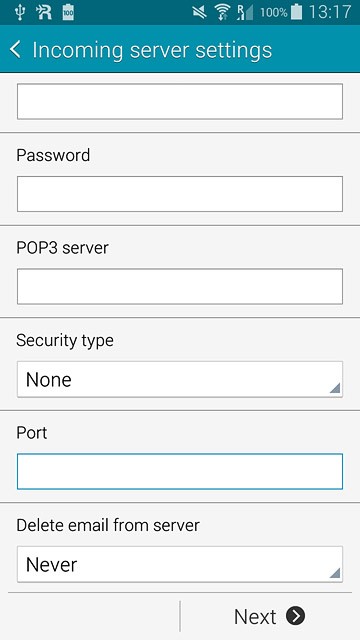 Press the drop down list below 