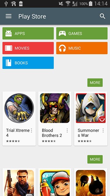 To search by name:Press the search icon.