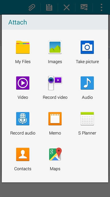 Press My Files.Go to the required folder.