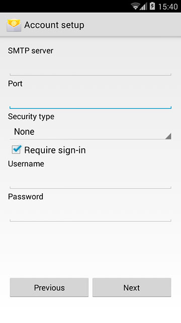 Press the drop down list below 