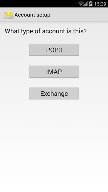 Press POP3.