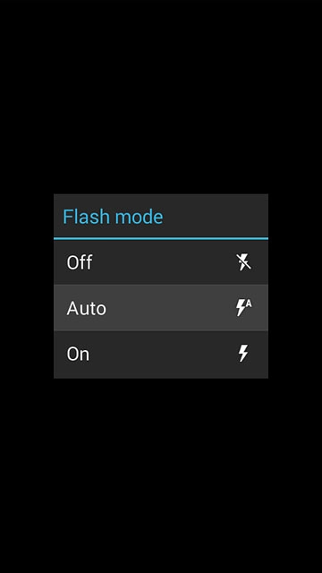 Press Off, Auto or On.