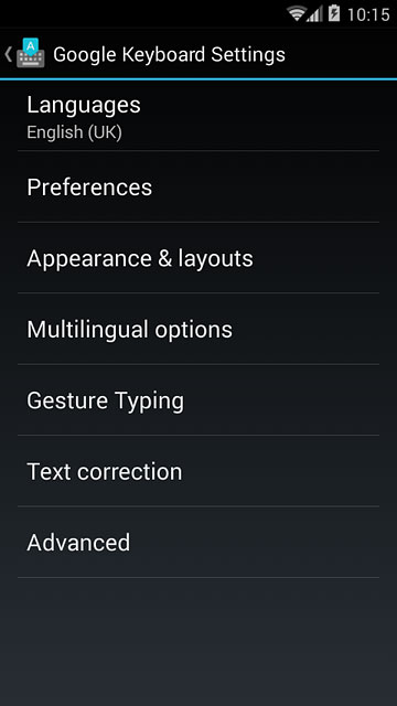 Press Text correction.