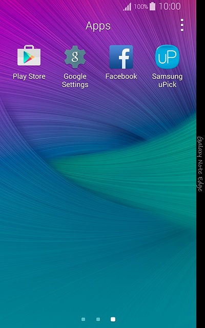 Press Play Store.