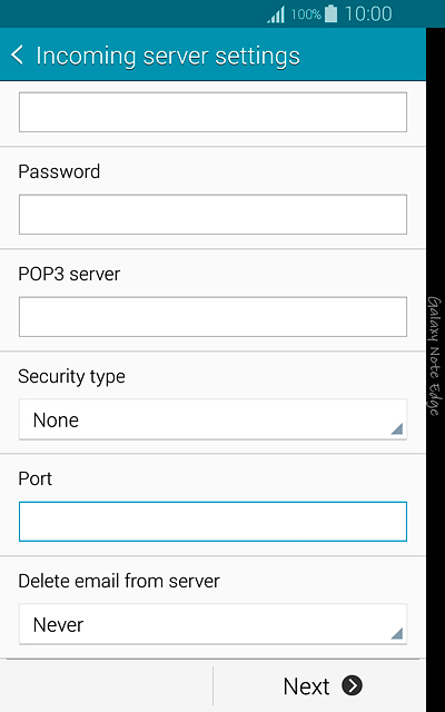 Press the drop down list below 