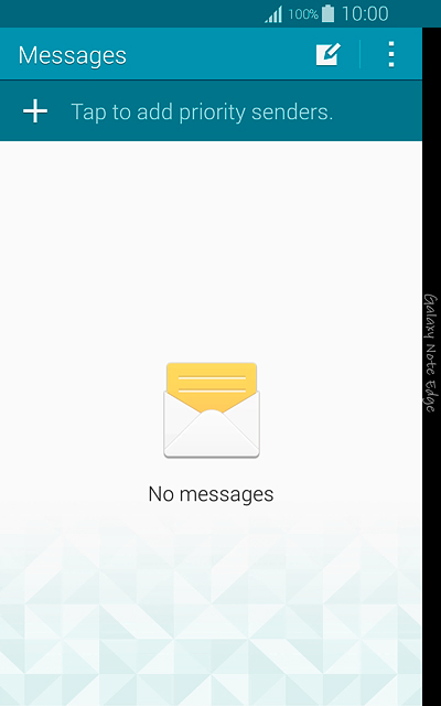 Press the new message icon.