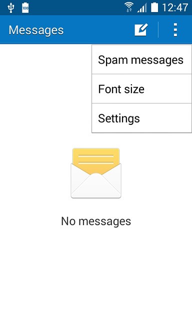 Press Settings.