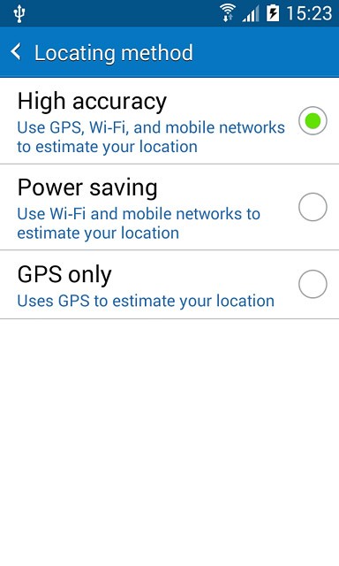 Press Power saving.