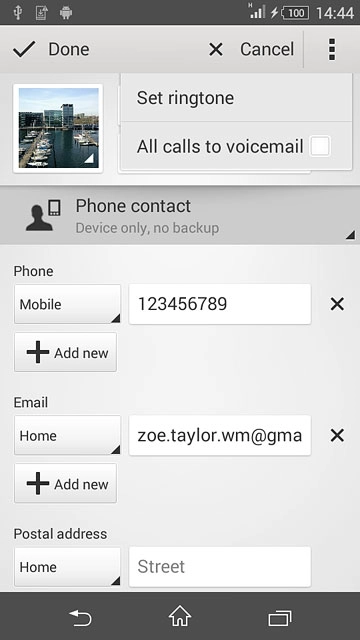 Press Set ringtone.
