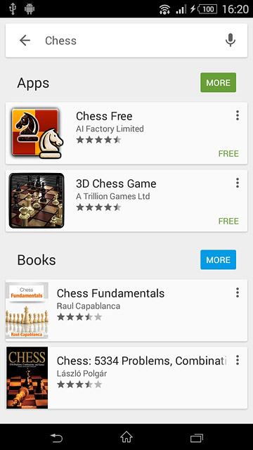 Press the required app.