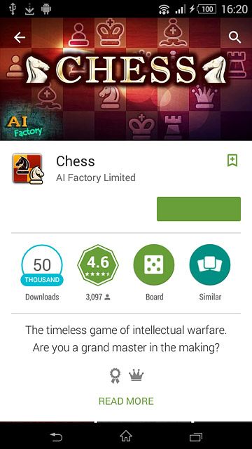 To buy an app:Press the price.