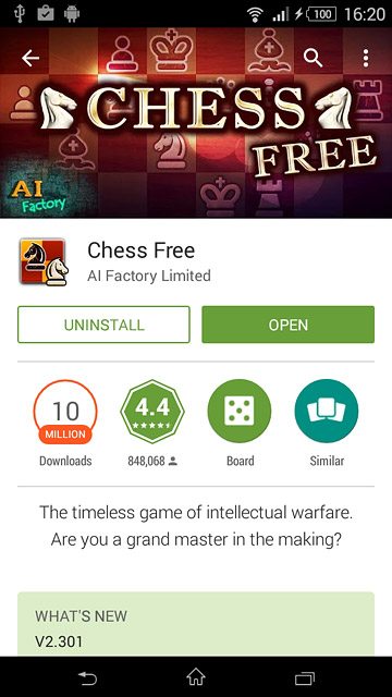Follow the instructions on the display to install the app.Press the home icon to return to the home screen.