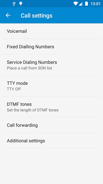 Press Fixed Dialling Numbers.