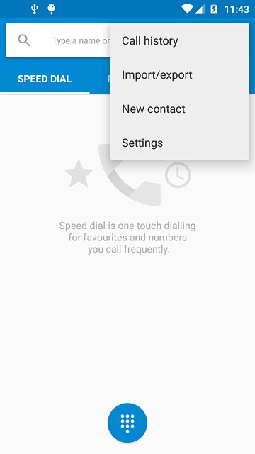 Press Settings.