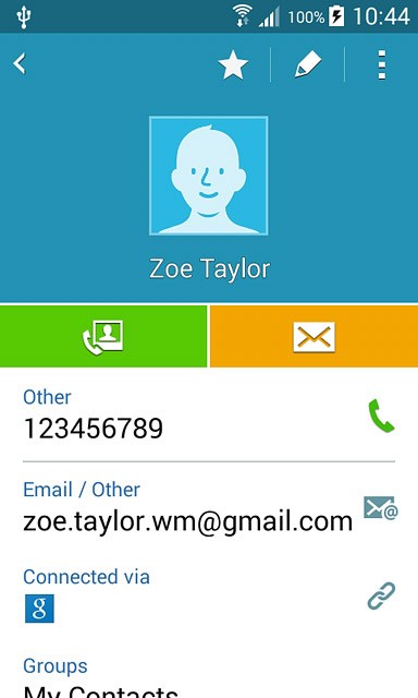 Press the required number.