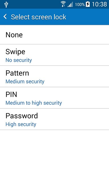 Press PIN.